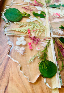 Dried Flower Coasters (6)